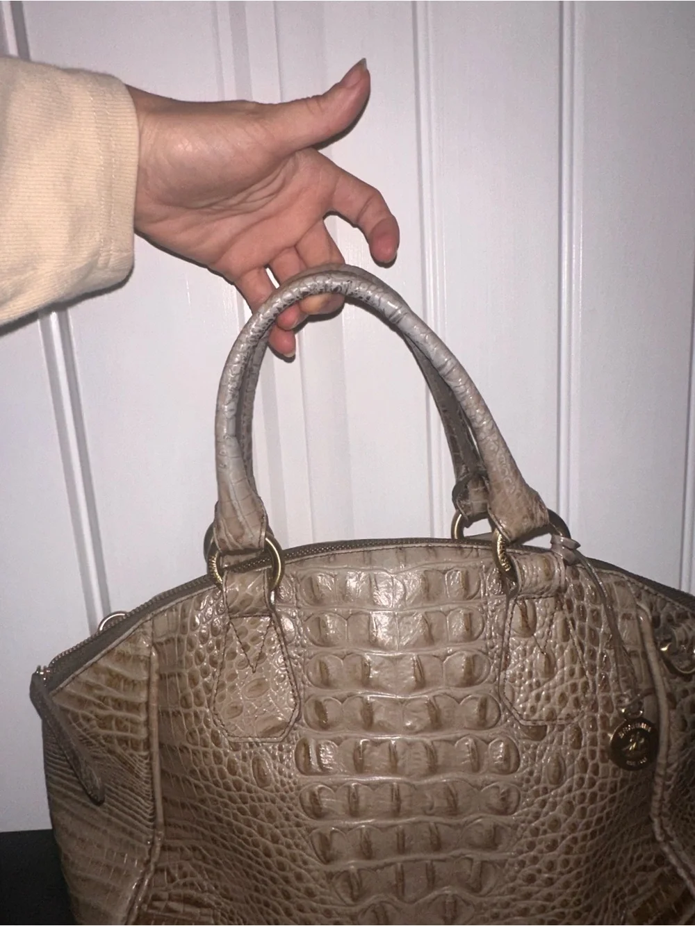 Brahmin stylish croc